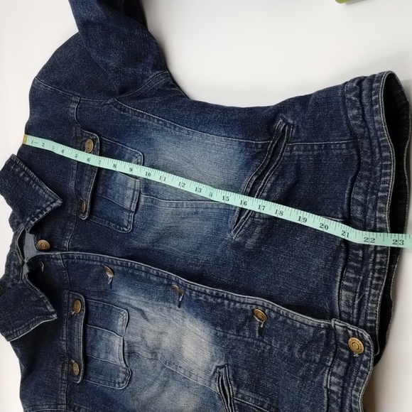 Cripple Creek Ranchwear Button Up Denim Jacket Size Medium - Picture 7 of 11